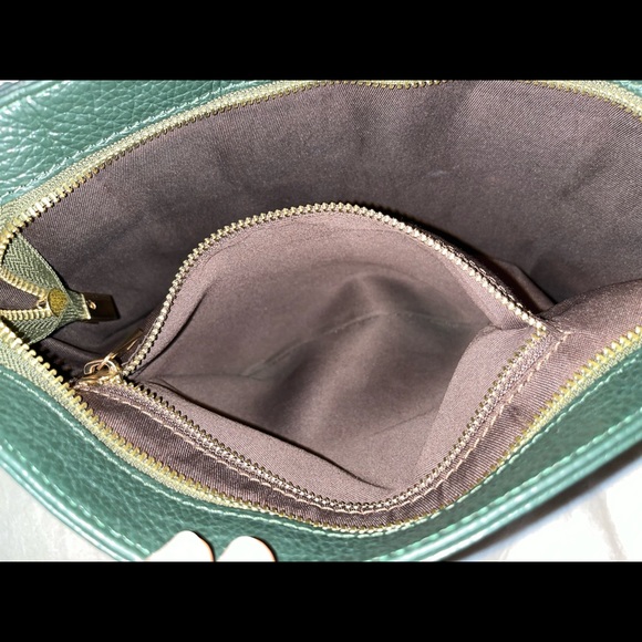 ANNA PAOLA Made In Italy Brit Shoulder Bag - Leather (For Women) - Picture 10 of 16